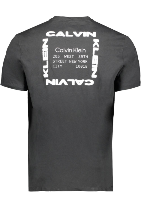 Calvin Klein zwarte heren t-shirt | Achteraanzicht