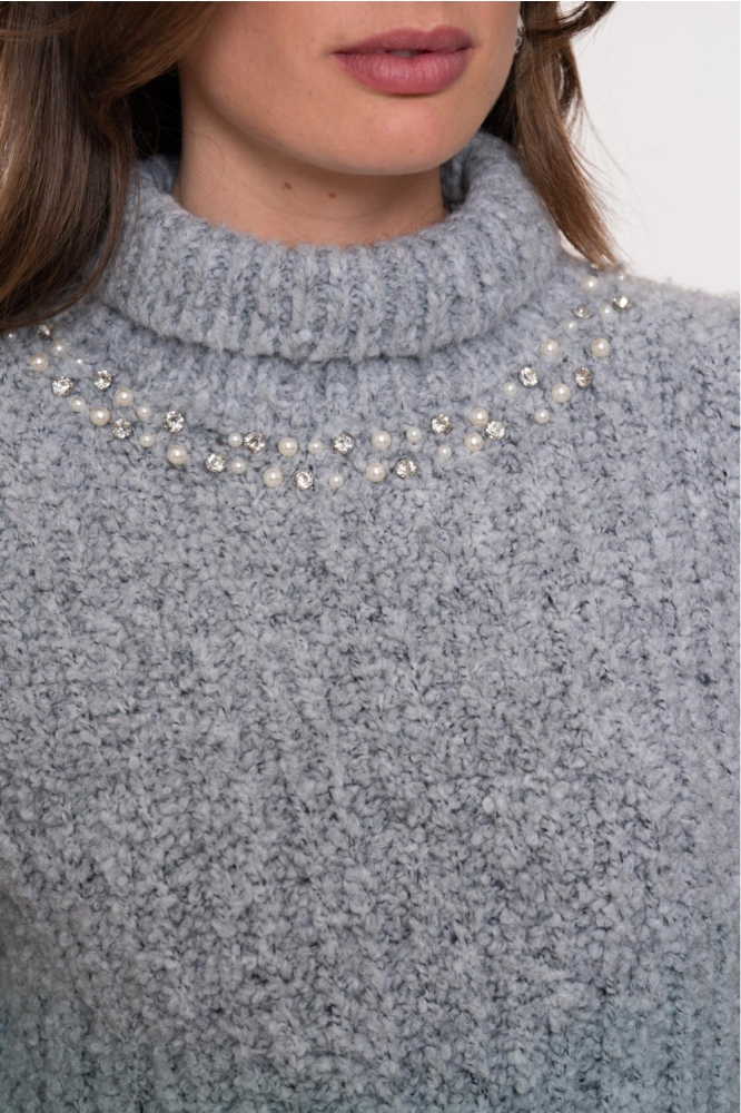 Geisha grijze dames trui | Unique Selling Point