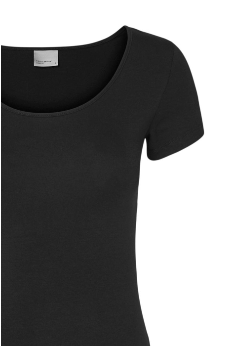 vmmaxi my ss soft u neck noos 10148254 vero moda t shirt black