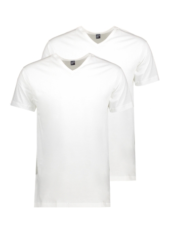Alan Red T-shirt 6671 VERMONT 2 PACK WHITE