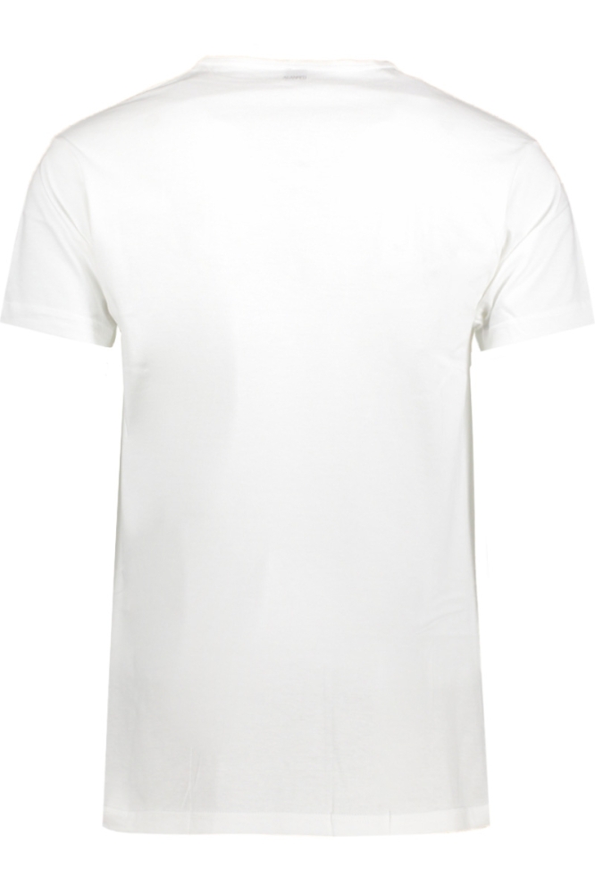 Alan Red witte heren t-shirt | Achteraanzicht