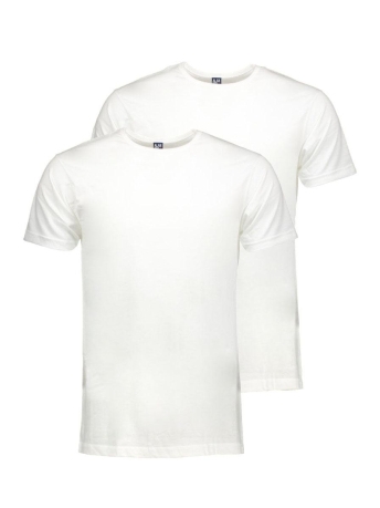 Alan Red T-shirt DERBY 2 PACK 6672 White