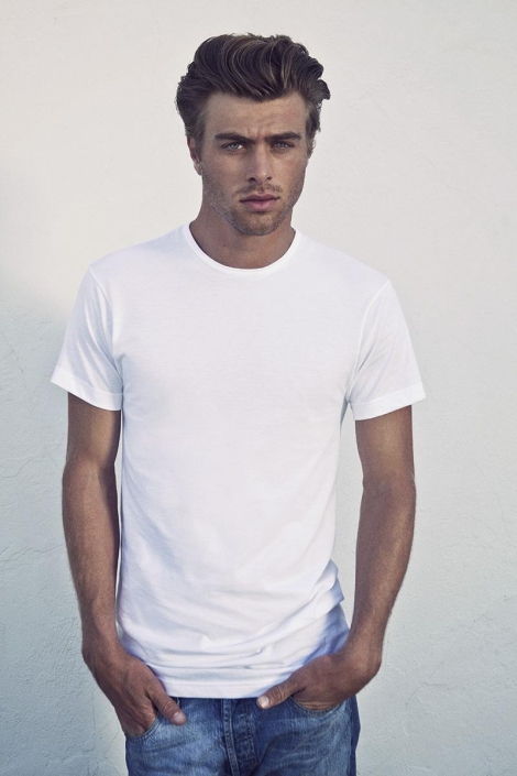 Alan Red witte heren t-shirt