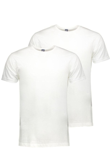 Alan Red T-shirt OTTOWA 2 PACK 6680 WHITE