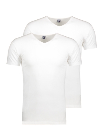 Alan Red T-shirt OKLAHOMA 2 PACK 6681 WHITE