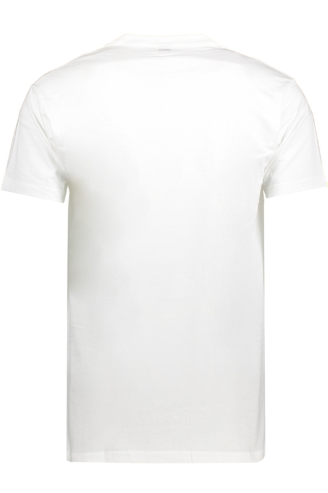 Alan Red witte heren t-shirt | Achteraanzicht