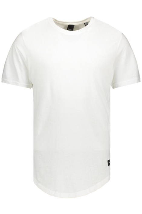Only & Sons witte heren t-shirt | Vooraanzicht
