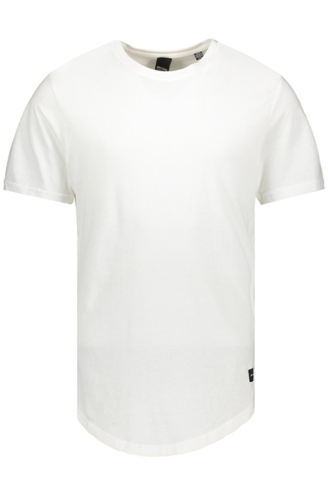 Only & Sons witte heren t-shirt | Vooraanzicht
