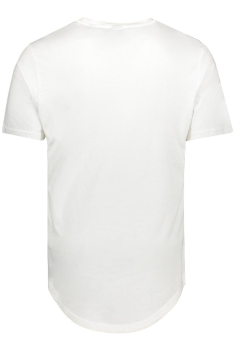 Only & Sons witte heren t-shirt | Achteraanzicht