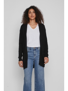 VIRIL L/S OPEN KNIT CARDIGAN-NOOS 14044041 Black