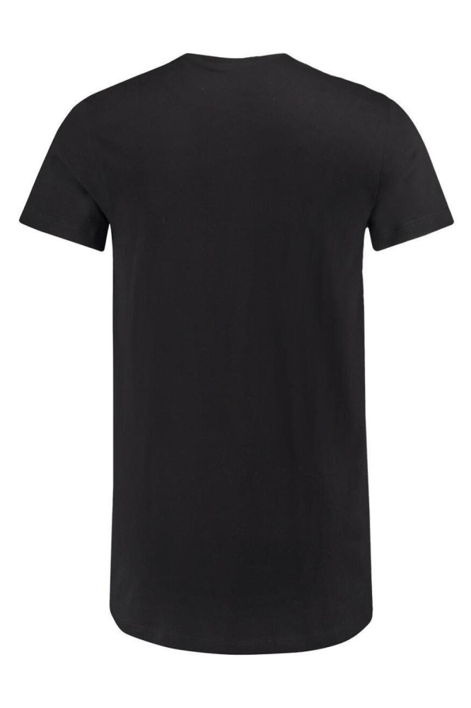 RJ Bodywear zwarte heren t-shirt | Achteraanzicht