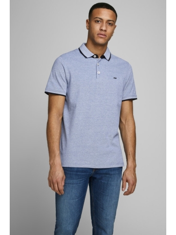 Jack & Jones Polo JJEPAULOS POLO SS NOOS 12136668 Bright Cobalt/SLIM FIT