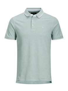 JJEPAULOS POLO SS NOOS 12136668 Lily Pad/SLIM FIT