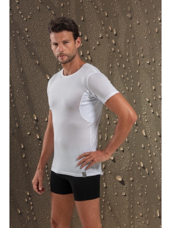 RJ Bodywear T-shirt HELSINKI SWEATPROOF WIT