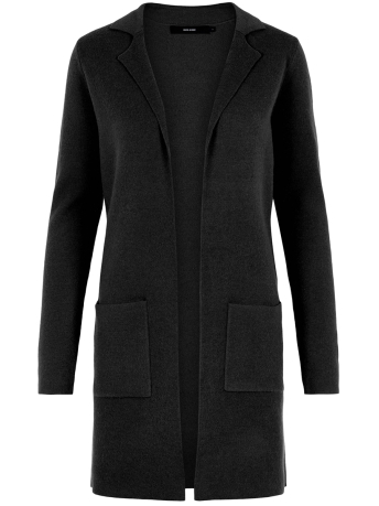 Vero Moda Vest VMTASTY FULLNEEDLE LS NEW COATIGAN 10215659 Black