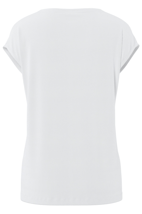 Pieces witte dames t-shirt | Achteraanzicht