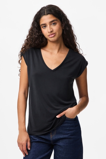 Pieces T-shirt PCKAMALA TEE NOOS BC 17095260 Black