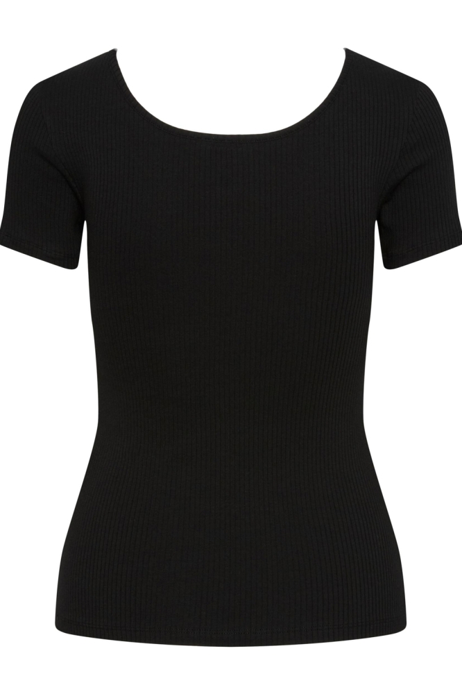 PCKITTE SS TOP NOOS BC 17101439 Black