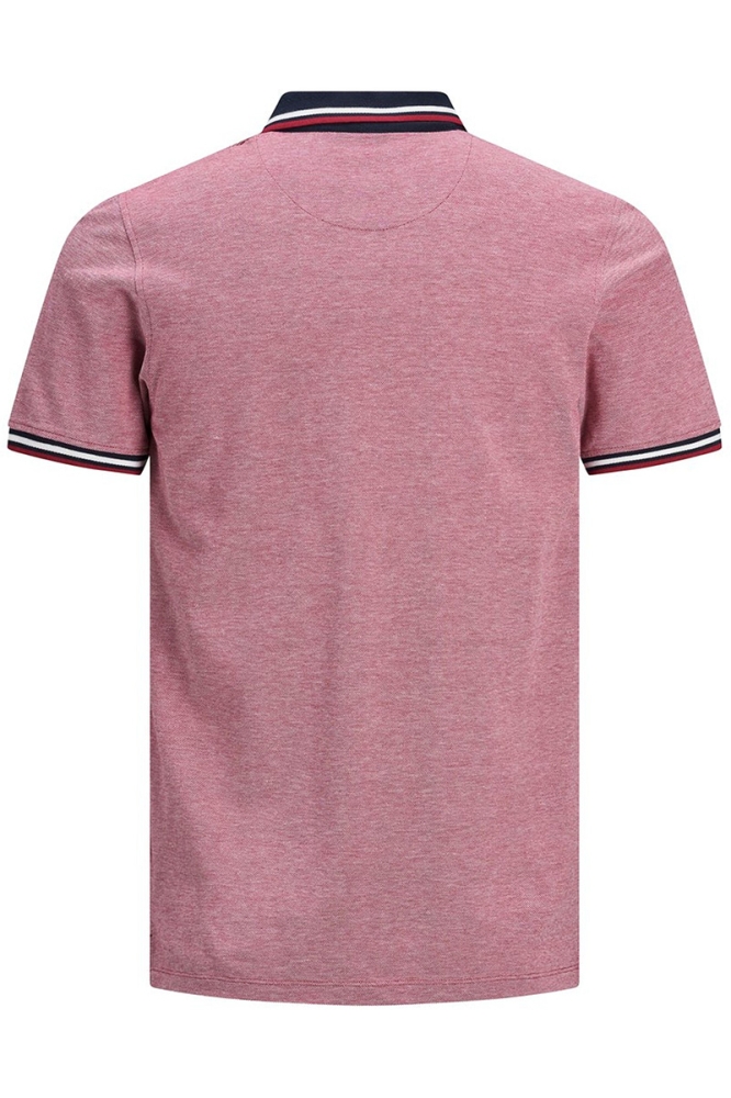 JJEPAULOS POLO SS NOOS 12136668 Rio Red/SLIM FIT