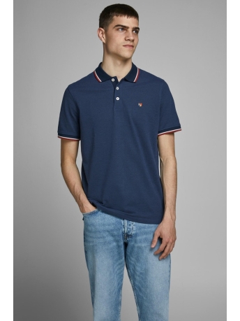 Jack & Jones Polo JPRBLUWIN POLO SS NOOS 12169064 Navy Blazer/REG W. DEN