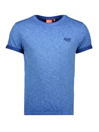 Superdry T-shirt OL LOW ROLLER TEE M1010025A TRUE BLUE