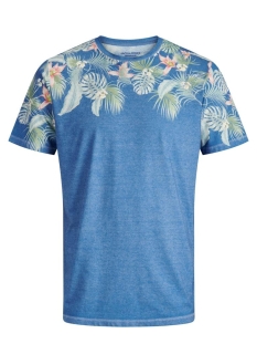 JORTROPICALBIRDS PLACE TEE SS CREW 12173068 BLUE DEPTHS
