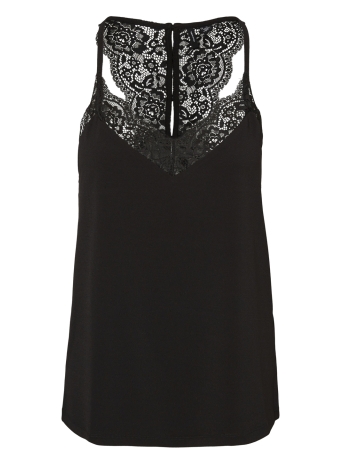 Vero Moda Top VMANA S/L LACE TOP NOOS 10233213 Black