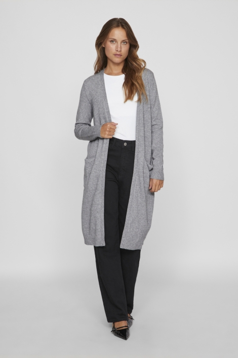 Vila grijze dames vest