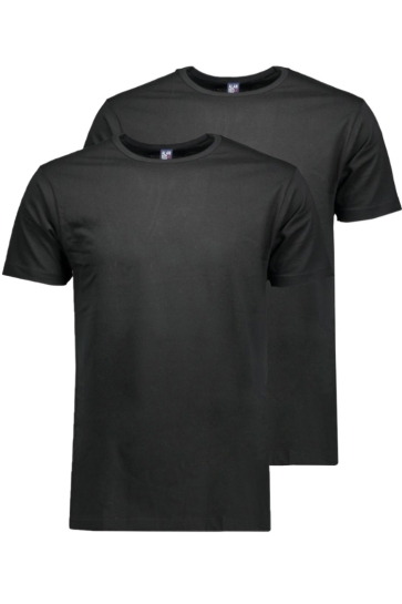 Alan Red T-shirt DERBY 2 PACK 6672 Black