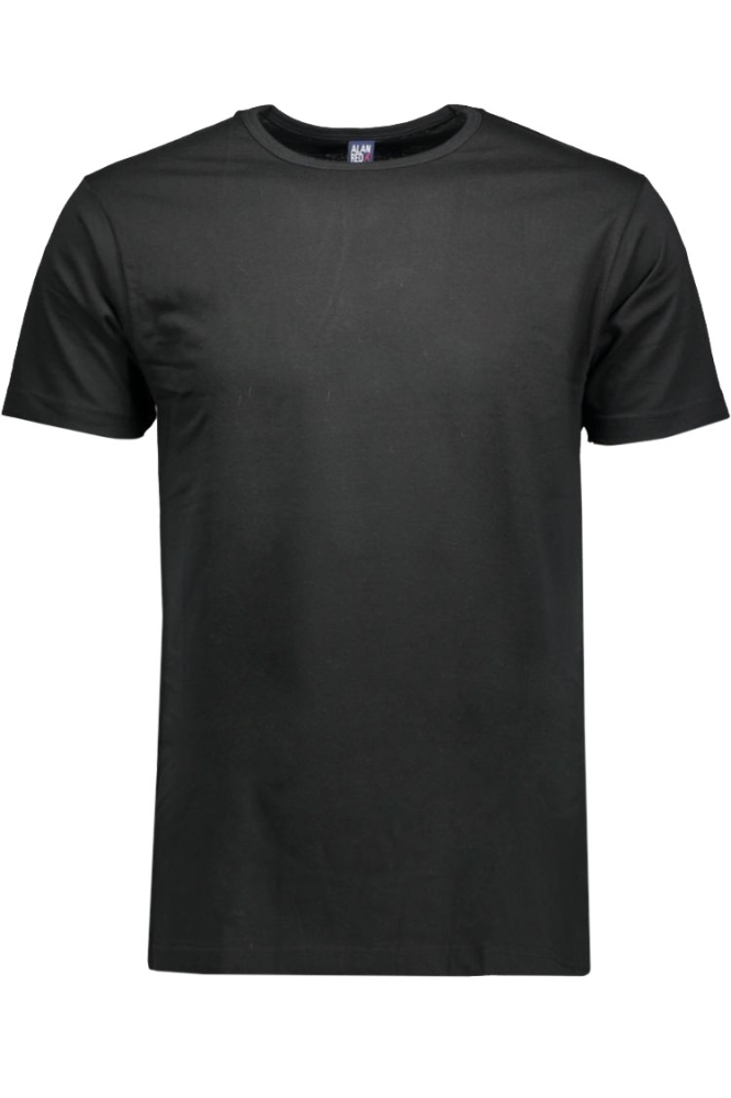 Alan Red zwarte heren t-shirt | Vooraanzicht