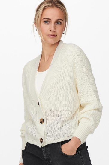 Only Vest ONLCAROLSPRING L/S CARDIGAN 15211521 JET STREAM