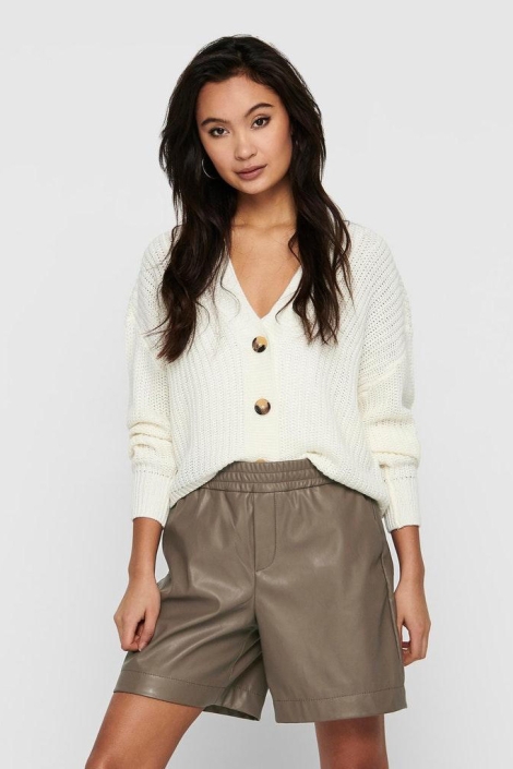 Only beige dames vest