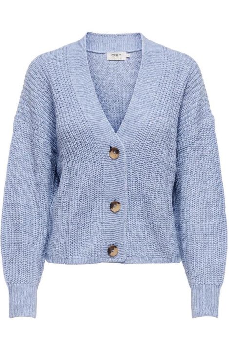 Only blauwe dames vest