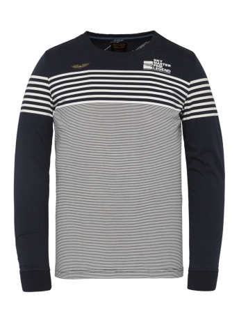PME legend T-shirt PRINTED STRIPES LONG SLEEVE T-SHIRT PTS211508 5073