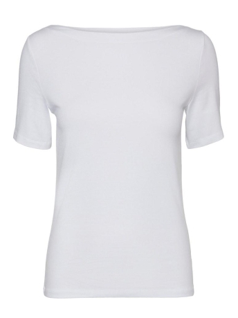 Vero Moda T-shirt VMPANDA MODAL S/S TOP GA NOOS 10231753 Bright White
