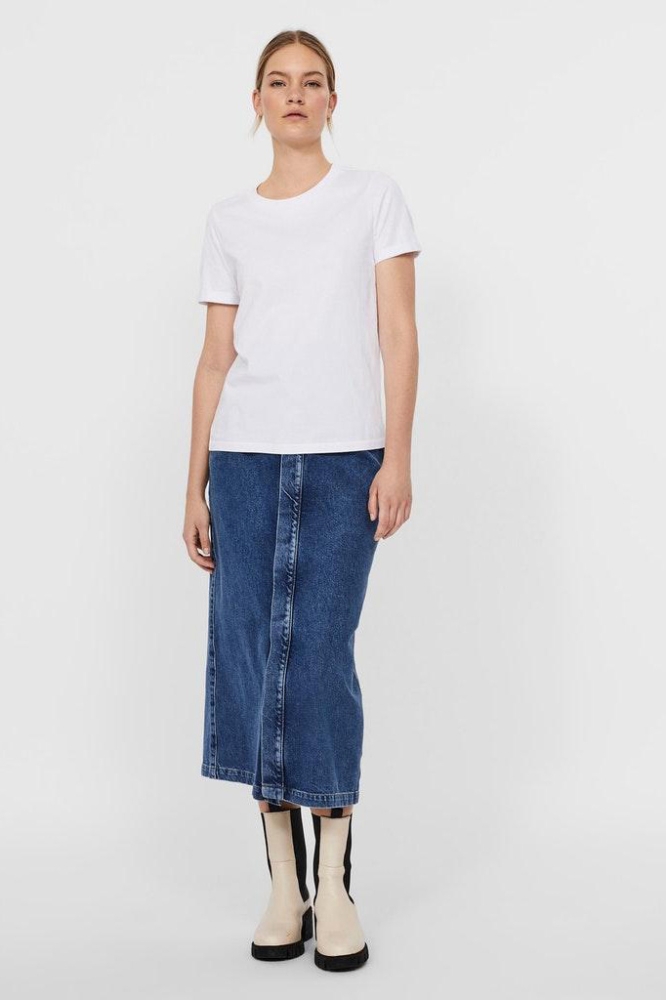 Vero Moda witte dames t-shirt | Model