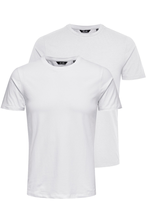 Only & Sons witte heren t-shirt | Inhoud verpakking