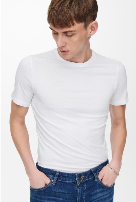 Only & Sons onsbasic slim o-neck 2-pack noos