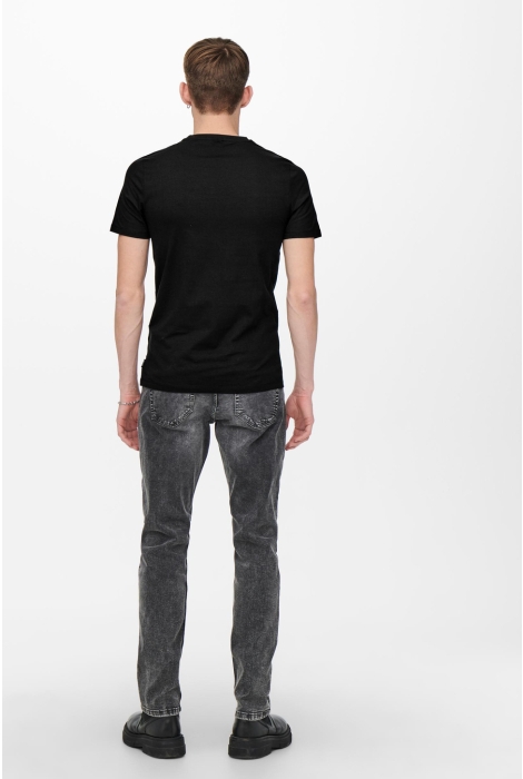 Only & Sons onsbasic slim o-neck 2-pack noos