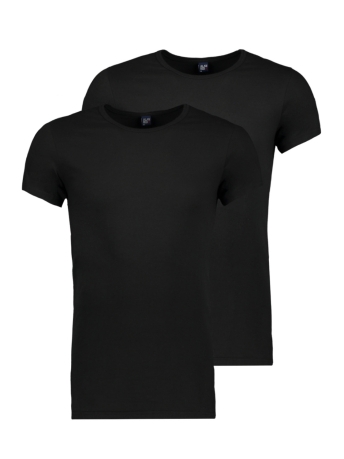 Alan Red T-shirt JAMES 6660 BLACK