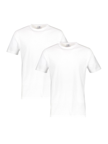 Lerros T-shirt TWO PACK T SHIRT RONDE HALS 2001014 100