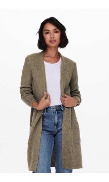 ONLJADE L/S CARDIGAN KNT NOOS 15179815 Caribou/W. MELANGE