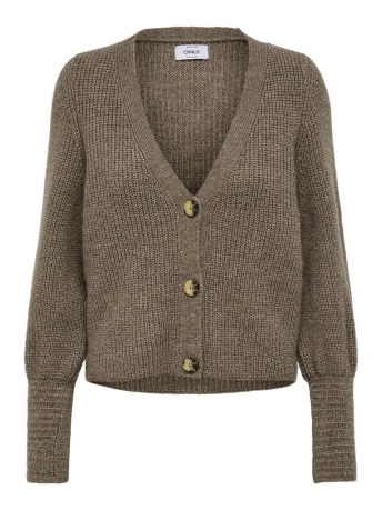 Only Vest ONLCLARE L/S CARDIGAN KNT NOOS 15209307 CARIBOU/W. MELANGE