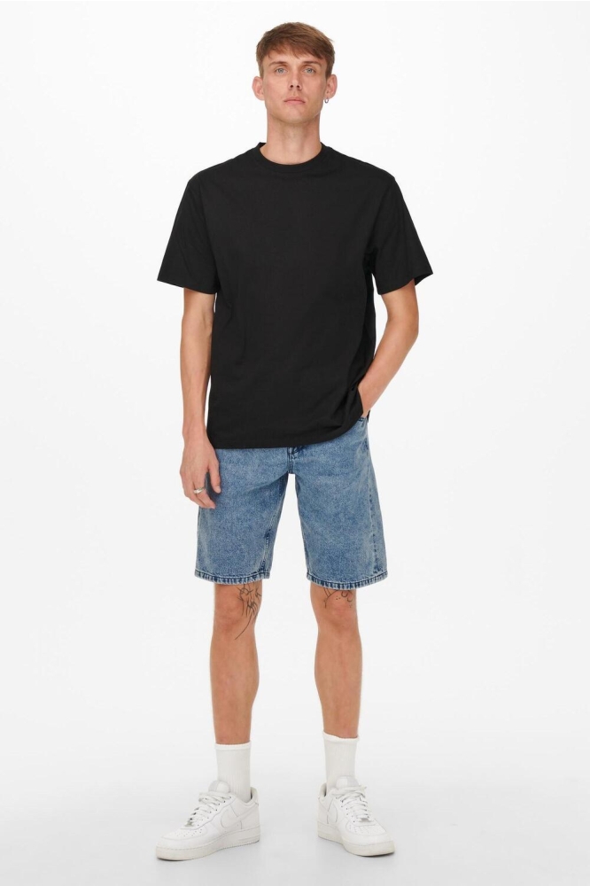 ONSFRED RLX SS TEE NOOS 22022532 BLACK