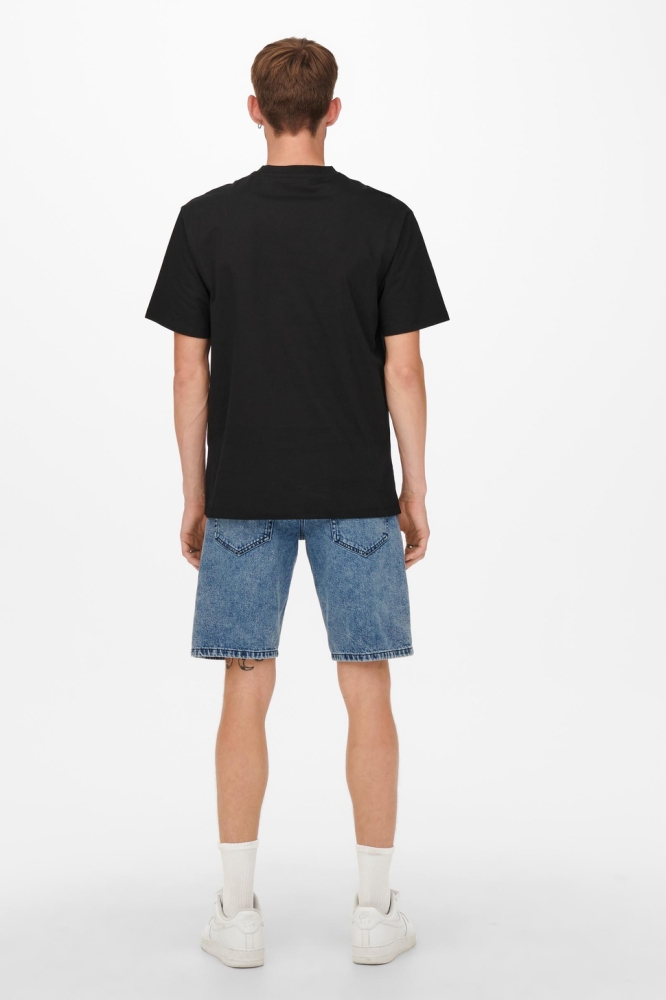 ONSFRED RLX SS TEE NOOS 22022532 BLACK