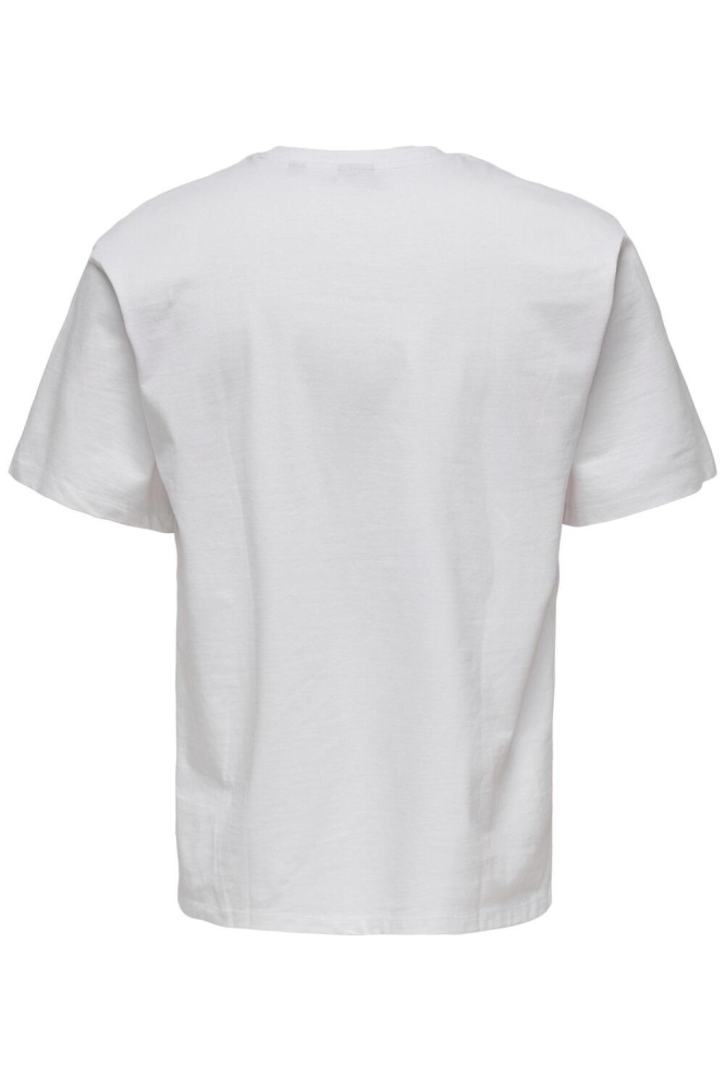 ONSFRED RLX SS TEE NOOS 22022532 BRIGHT WHITE