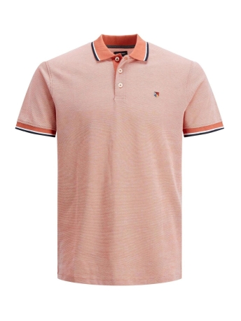 Jack & Jones Polo JPRBLUWIN POLO SS NOOS 12169064 APRICOT BRANDY/REG. W. WH