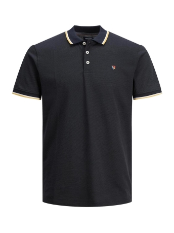 Jack & Jones Polo JPRBLUWIN POLO SS NOOS 12169064 BLACK/REG W. DAR