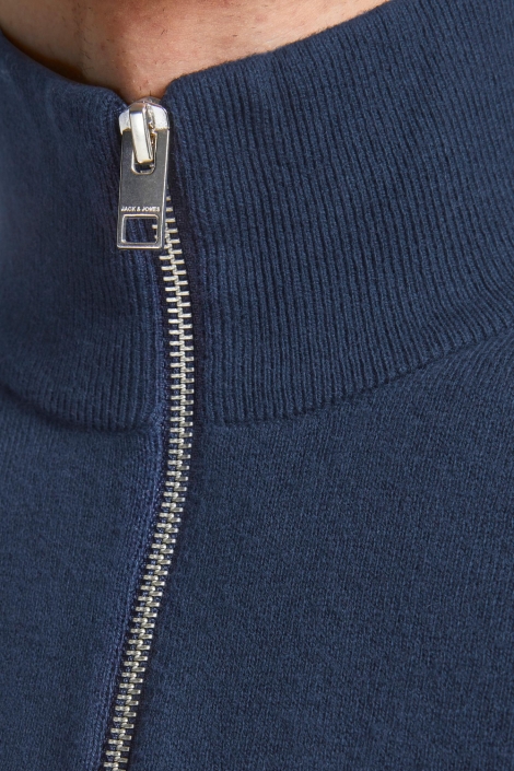 Jack & Jones blauwe heren trui | Close up