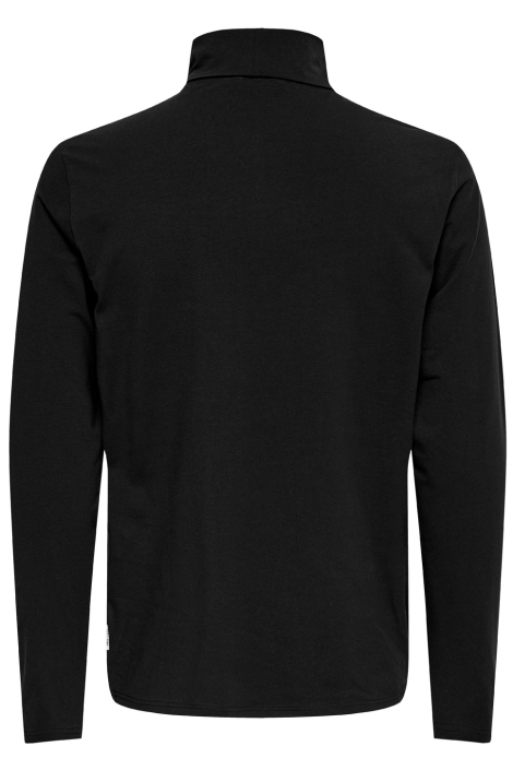 Only & Sons zwarte heren trui | Achteraanzicht